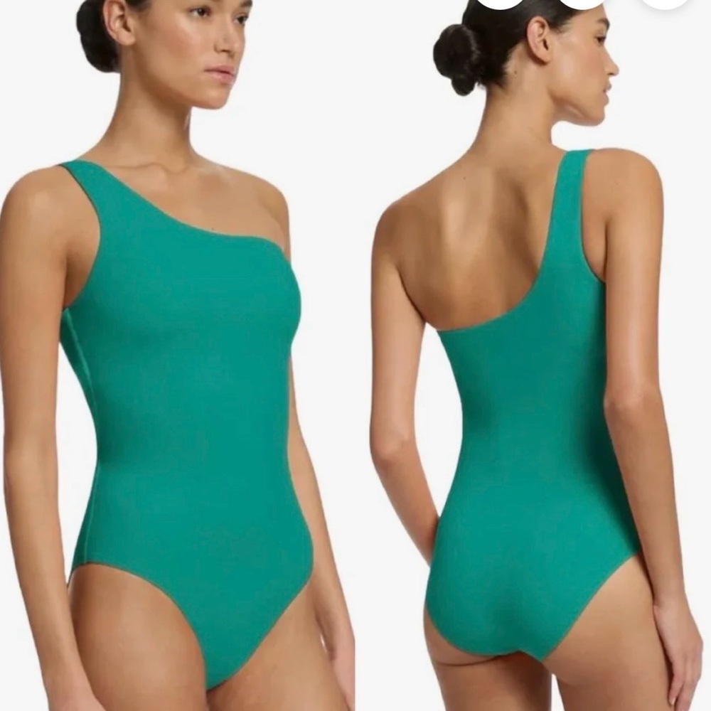 NWOT JETS Australia One Shoulder One Piece Swimsuit